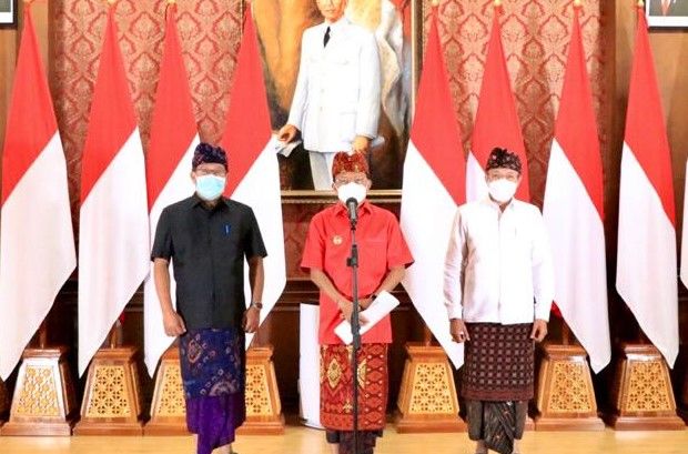 podiumnews.com-Gubernur Bali Ingatkan Warga Tak Lengah Meski Kasus Covid-19 Menurun